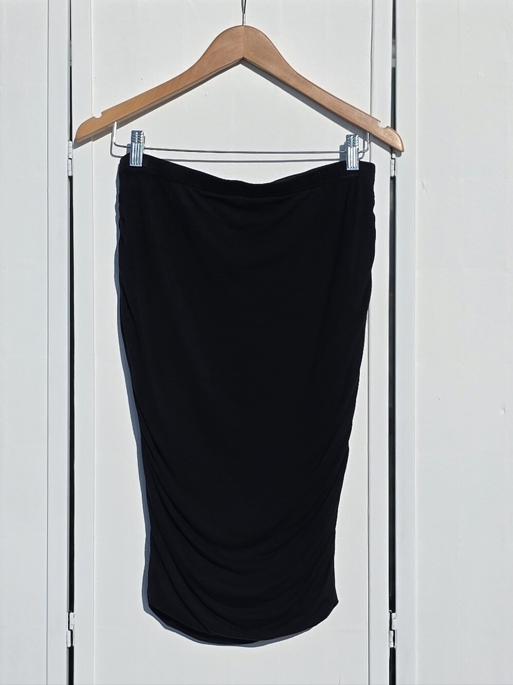 Vince Camuto Size PL Classic Black Women's Pencil Skirt